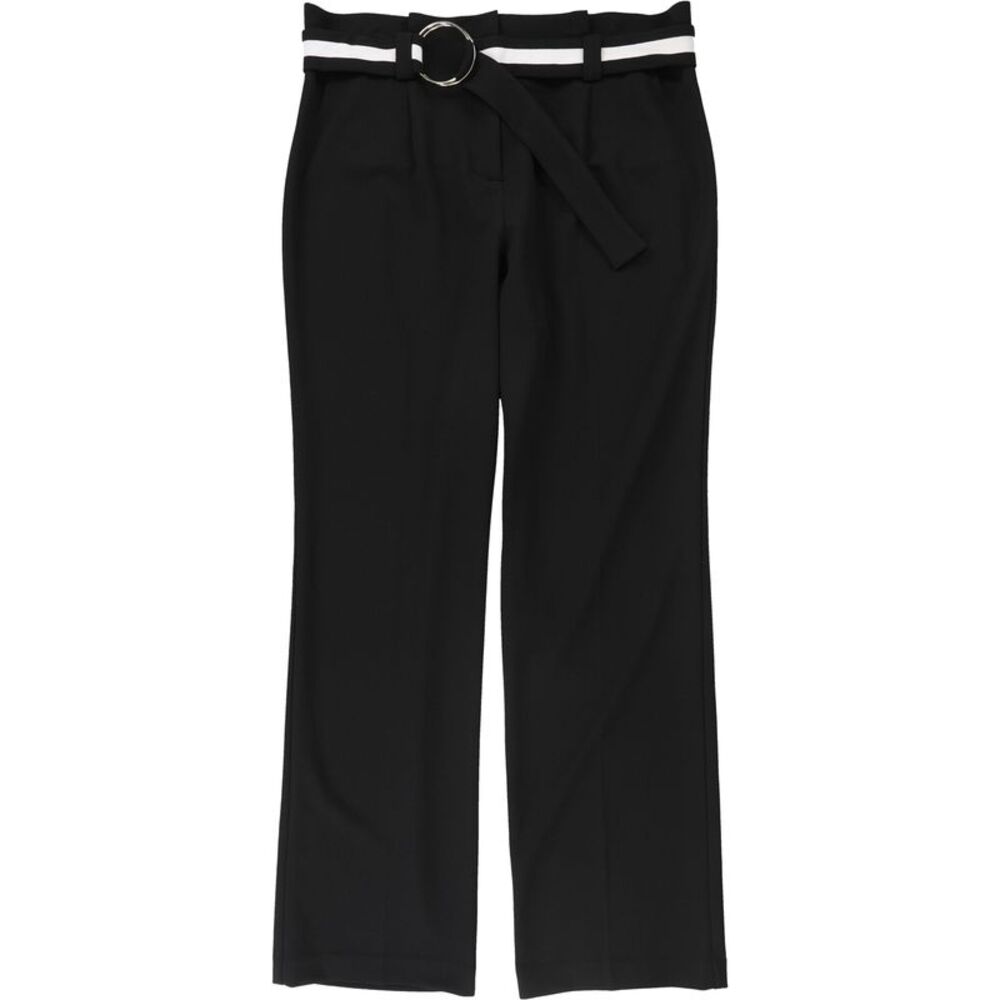 Alfani Womens Paper Bag Straight Leg Casual Pants, NWT
